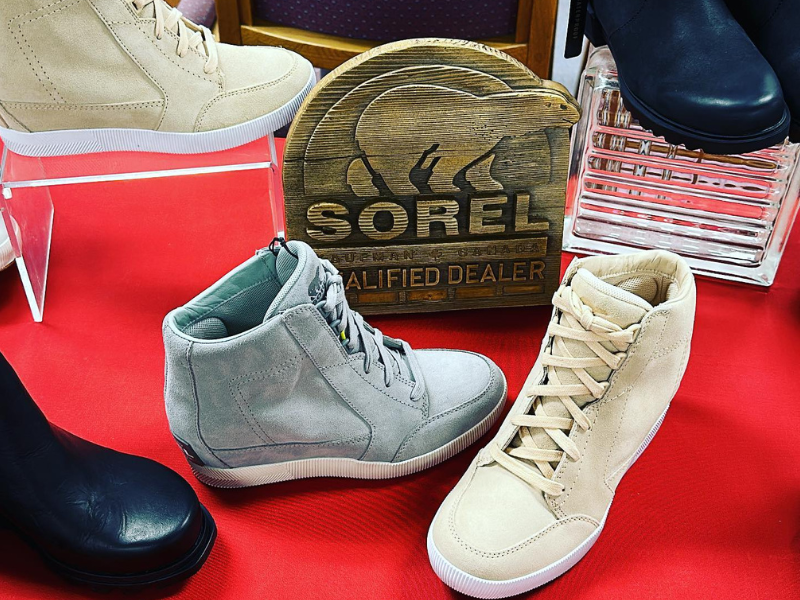 Untitled design (2) Sorel brand shoes sold at Brown's Shoe Fit Co. in Watertown WI