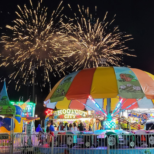 Fireworks at Watertown Riverfest