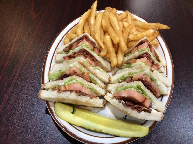 Watertown Cafe Turkey club sandwich from Watertown Cafe