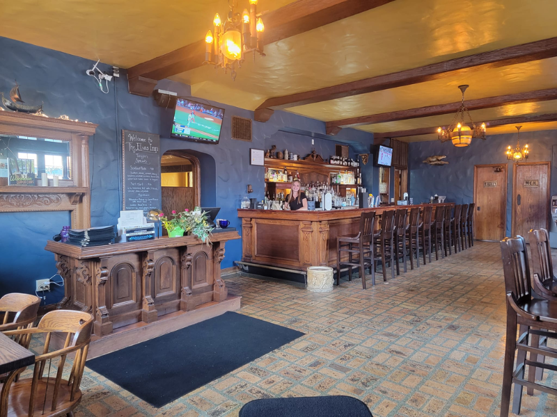 Bar area of Elias Inn Supper Club Watertown Wi