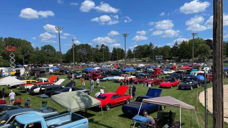 Car show at Watertown Riverfest