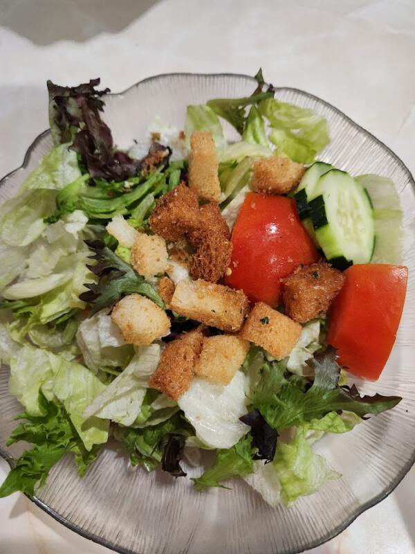 Garden salad from Rose Garden Family Restaurant in Watertown Wi