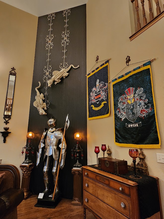 Knight in Wisteria Castle in Watertown wi