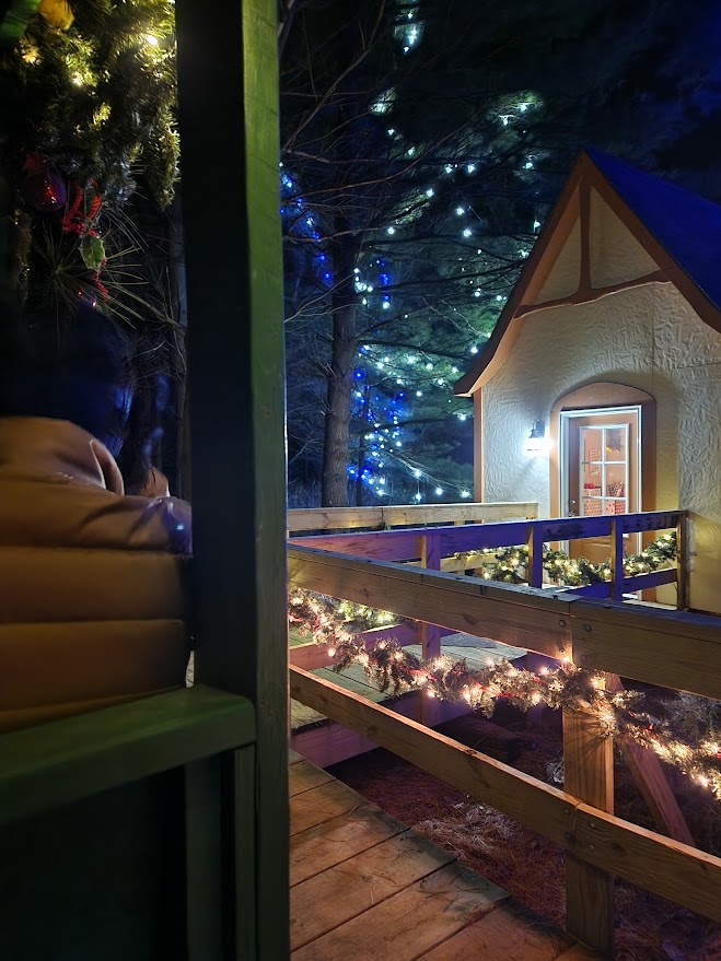 Train depot at Glacier Rock Farms