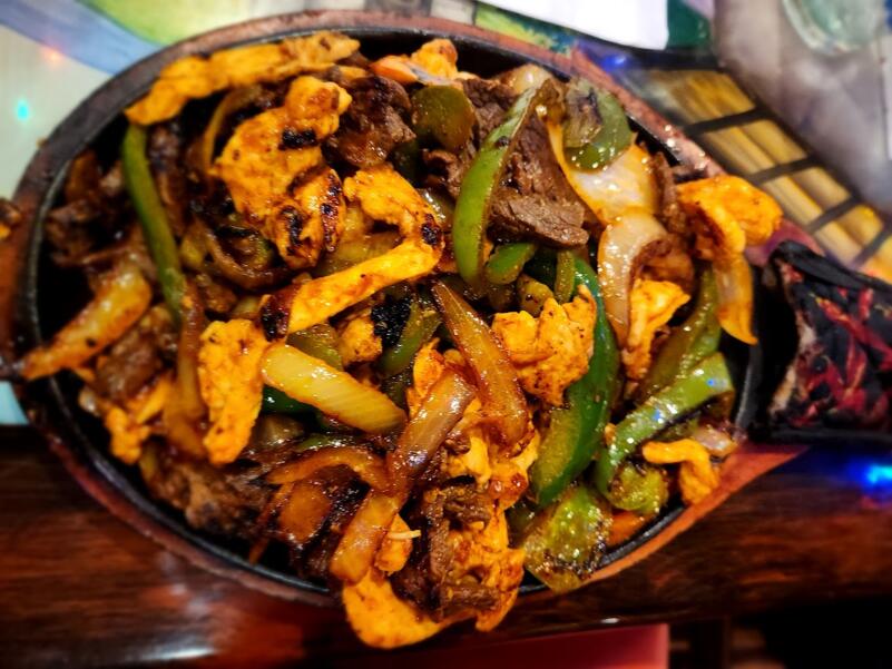 Fajitas at Maria's Mexican Restaurant in Watertown wi